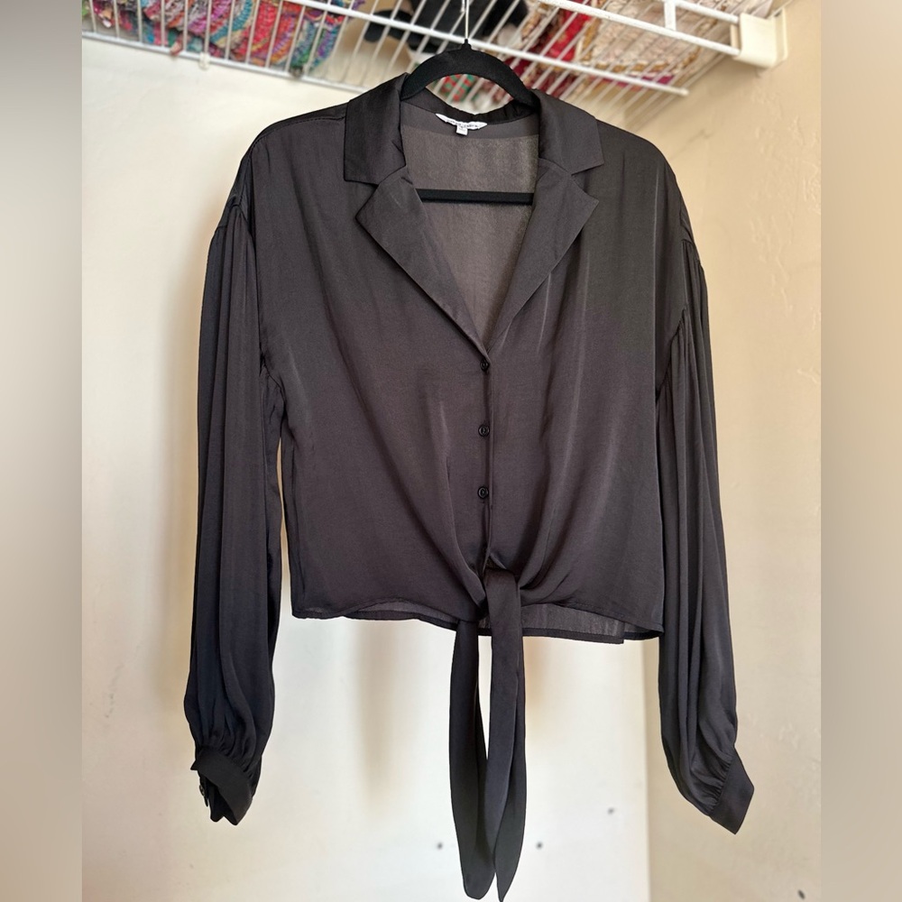 Black Long Sleeve Blouse